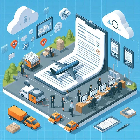 Automatisieren Sie Workflows für Flugdokumente