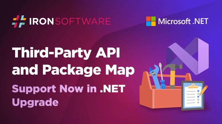Unterstützung für Drittanbieter-API und Paketübersicht für .NET Upgrade Assistant